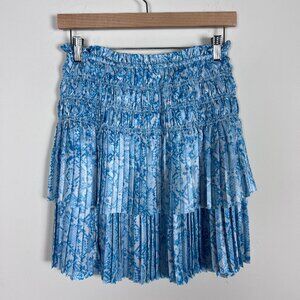 Current Air Sapphire Snake Mini Skirt S NWT